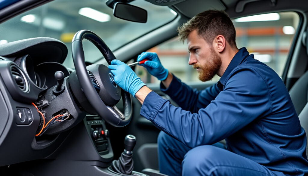 découvrez comment vérifier et remplacer l’airbag volant de votre clio 3. guide complet pour assurer la sécurité de votre véhicule et rouler en toute sérénité. conseils, étapes et précautions à suivre.