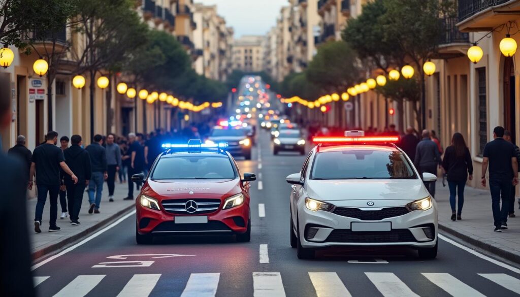 en espagne, le gyrophare devient obligatoire pour les automobilistes, mais cette mesure ne s'applique pas aux véhicules étrangers. découvrez les détails et les implications de cette nouvelle réglementation routière.