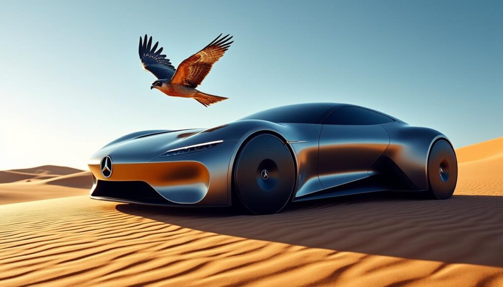 découvrez une mercedes unique, spécialement conçue pour la capture de faucons dans les dunes désertiques. entre innovations et tradition, ce véhicule hors du commun allie performance et passion pour la fauconnerie.