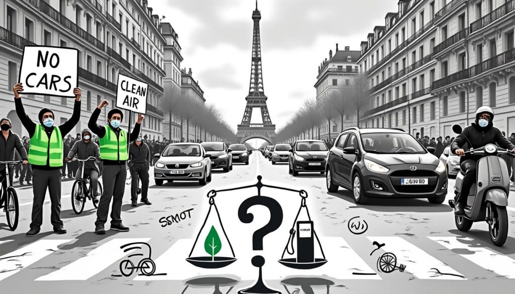 découvrez les enjeux passionnés des municipales à paris, où la question de l'automobile divise les candidats et les habitants.