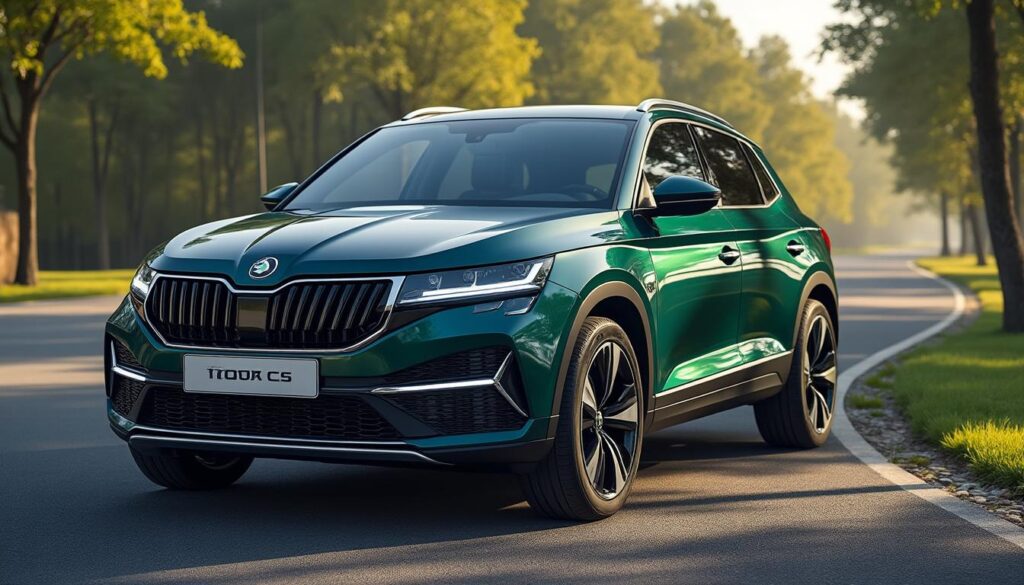 après renault, skoda adopte le style néo-rétro en y ajoutant une touche distinctive qui mélange modernité et tradition pour un design unique.