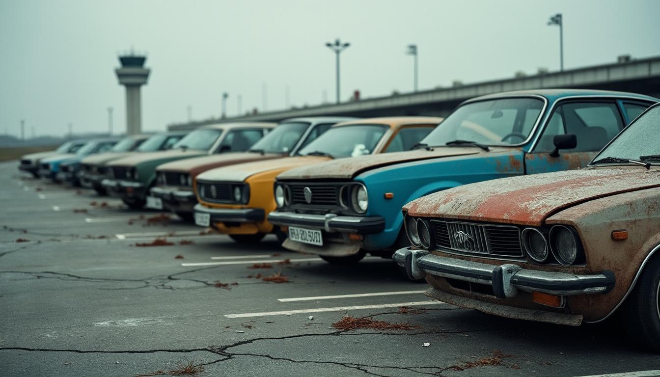 découvrez notre décharge automobile à l'aéroport où plus de 71 véhicules abandonnés sont mis aux enchères. une opportunité unique pour les amateurs de voitures à saisir rapidement !