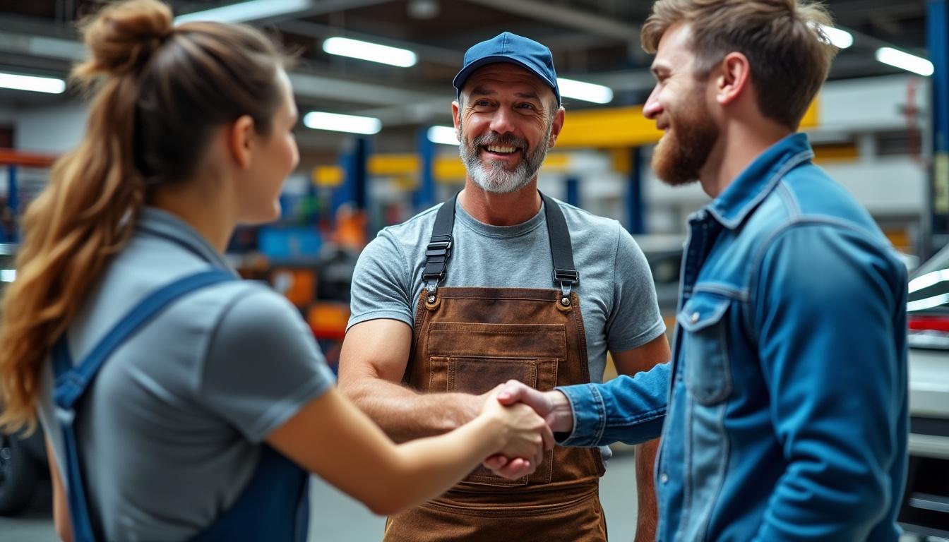 découvrez comment un couple de cadres s'unit pour reprendre un centre auto et vivre ensemble une belle aventure entrepreneuriale pleine de défis et de succès.