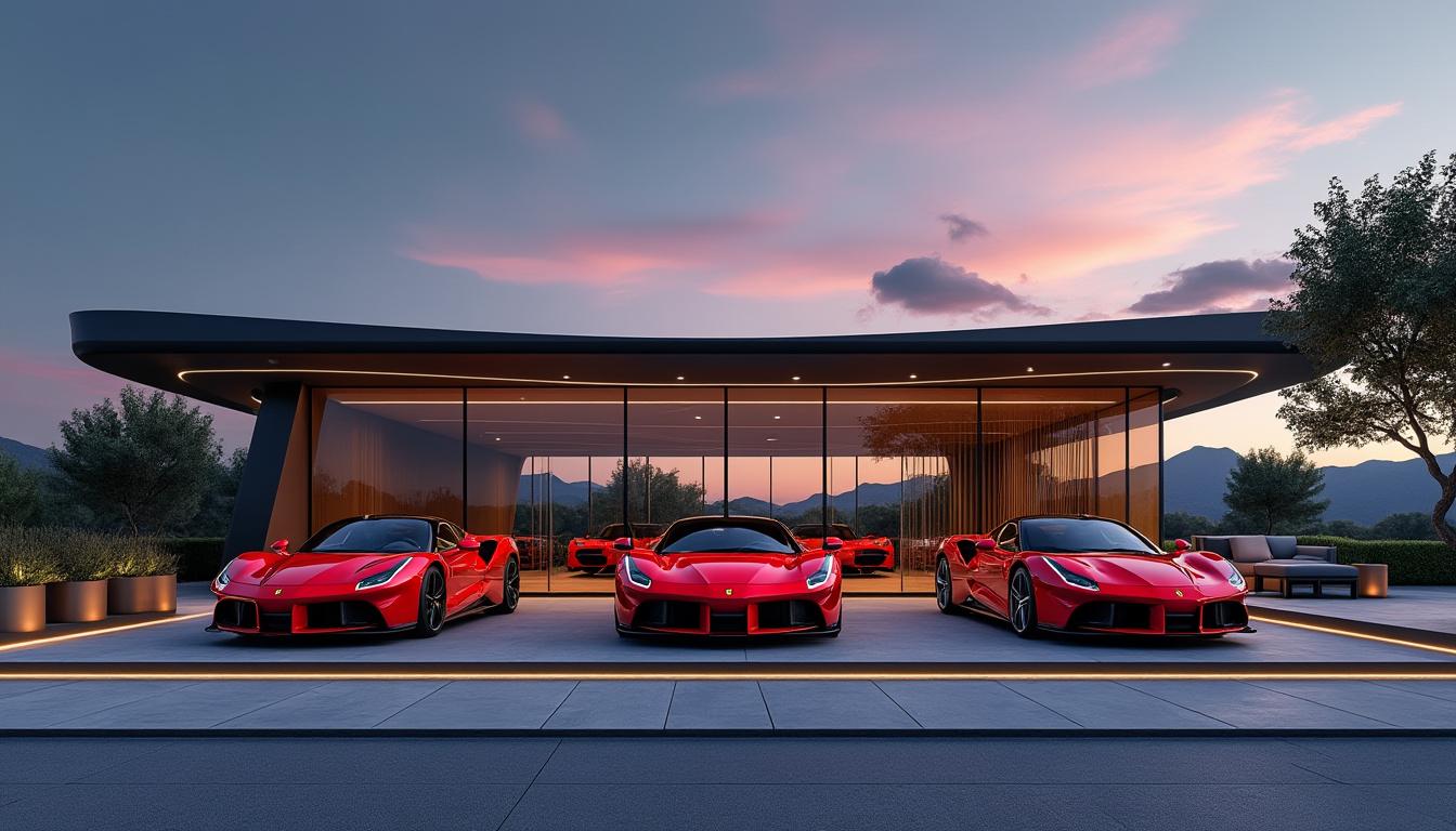 découvrez la nouvelle boutique exclusive ferrari prÚs de toulouse en haute-garonne, une implantation prestigieuse pour les passionnés de voitures de luxe.