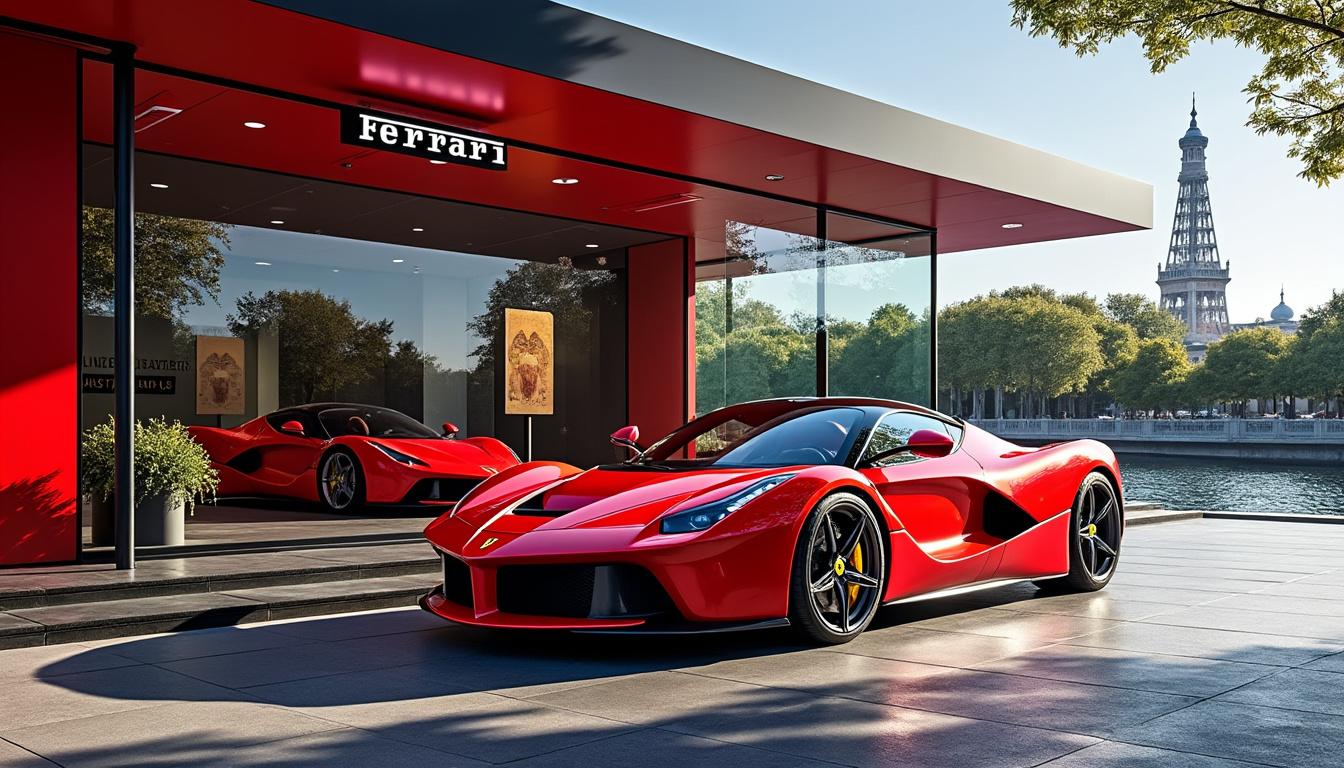 🚗 Ferrari débarque près de Toulouse : boutique exclusive en Haute-Garonne