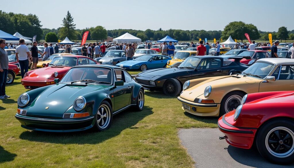 découvrez un rassemblement exceptionnel de voitures modernes et de collection à l’hippodrome de pornichet, un événement unique pour les passionnés d'automobile.