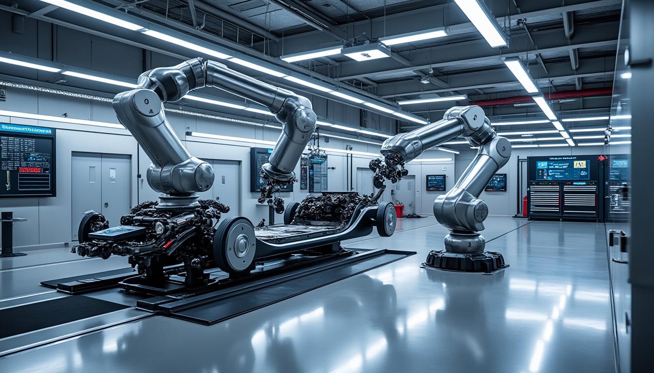 à 31 ans, il réalise son rêve en inaugurant un garage automobile ultramoderne dans la zone artisanale de lanvollon, alliant innovation et expertise pour répondre à tous vos besoins automobiles.