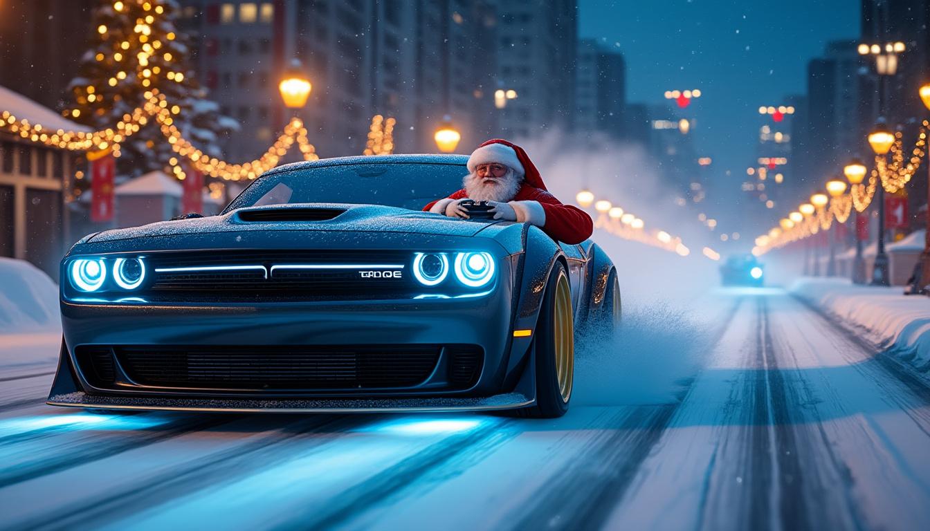 découvrez comment l'industrie automobile imagine des traîneaux innovants pour réaliser les rêves du père noël et révolutionner ses livraisons.