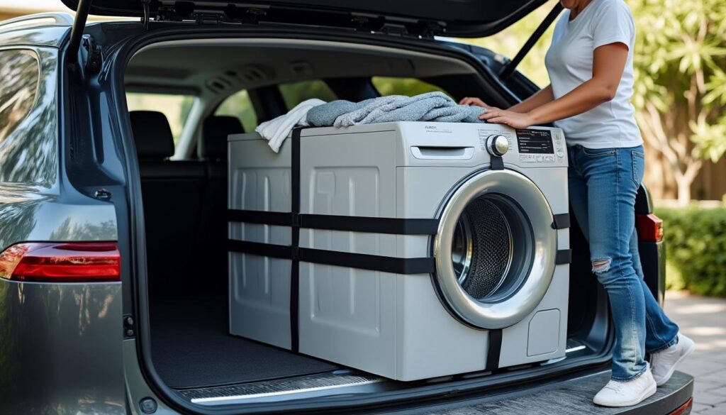 découvrez comment transporter une machine à laver dans une voiture en toute sécurité grâce à nos astuces et conseils pratiques pour un déménagement sans stress.