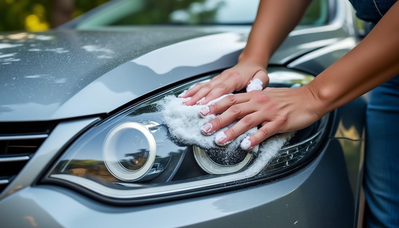 découvrez comment nettoyer les phares de votre voiture avec du bicarbonate grâce à nos astuces simples et efficaces pour un résultat éclatant et durable.