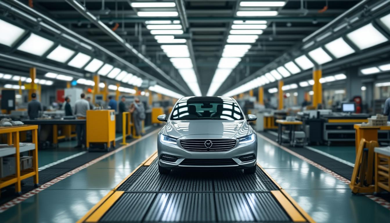en 2025, la production automobile au royaume-uni connaît une chute de plus de 15%, avec moitié moins de véhicules fabriqués qu’en france, marquant une crise sans précédent depuis une génération.
