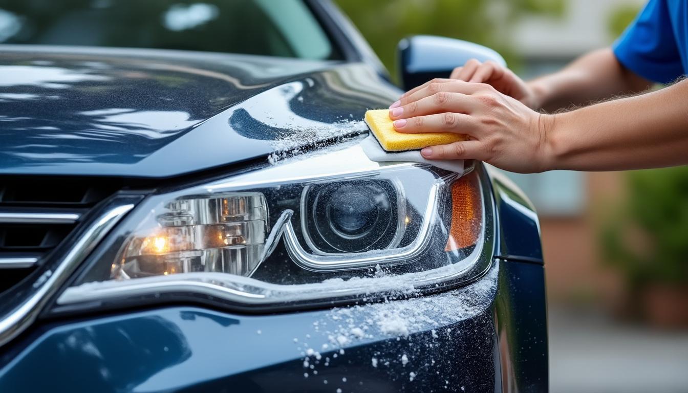 découvrez une méthode simple et efficace pour rénover vos phares de voiture avec du bicarbonate. retrouvez une visibilité optimale et un look éclatant en quelques étapes faciles.