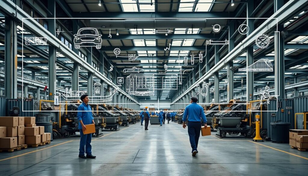 l'industrie automobile traverse une crise majeure provoquant fermetures d'usines et pertes massives d'emplois chez les sous-traitants, impactant fortement l'économie et les salariés.