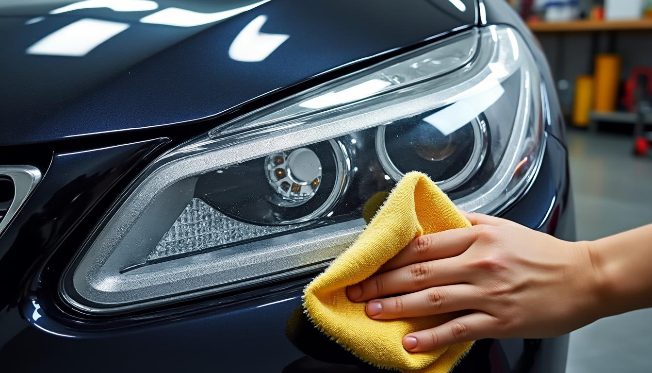 découvrez des astuces efficaces pour nettoyer les phares de votre voiture avec du bicarbonate et du vinaigre blanc, et retrouvez une visibilité optimale en toute simplicité.