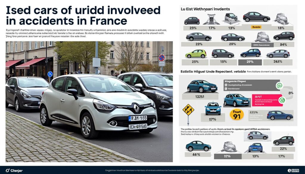 découvrez quels modèles d'automobiles d'occasion sont les plus souvent impliqués dans des accidents en france. analyse complète pour mieux choisir votre véhicule en toute sécurité.