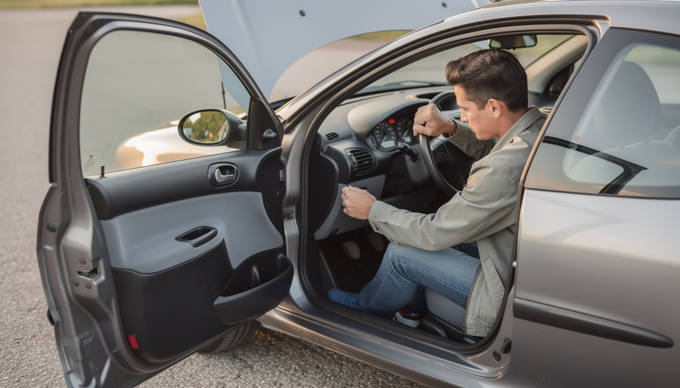 découvrez comment ouvrir facilement le capot de votre peugeot 206 grâce à notre guide simple et pratique. suivez nos étapes claires pour accéder rapidement au moteur.