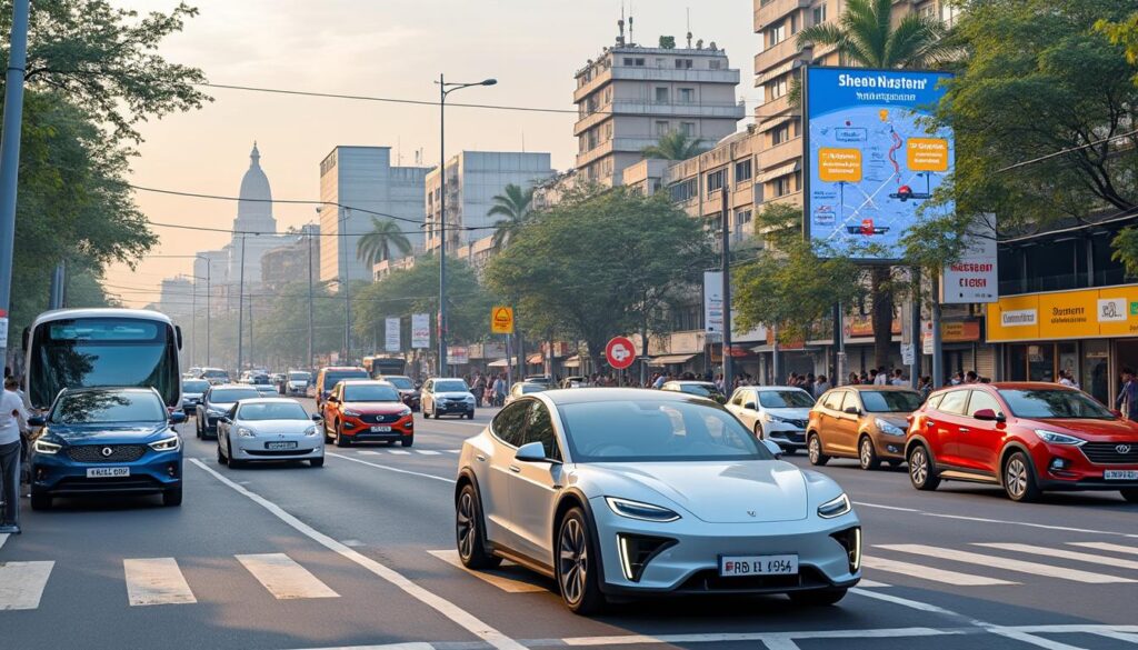 découvrez comment la montée des véhicules électriques et le conflit en iran menacent la croissance du secteur automobile en inde, impactant la production et le marché.