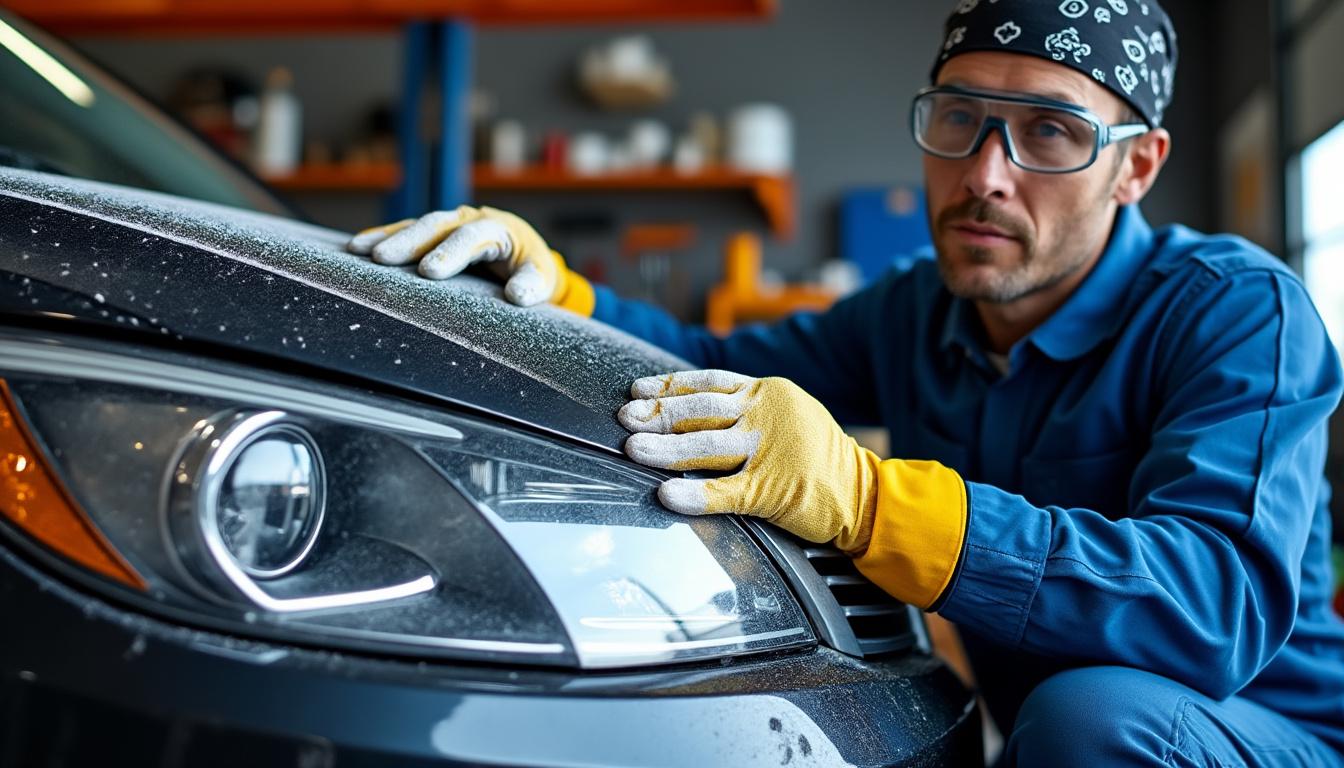 découvrez nos astuces efficaces pour nettoyer vos phares de voiture avec du bicarbonate de soude et retrouvez des phares éclatants en toute simplicité.