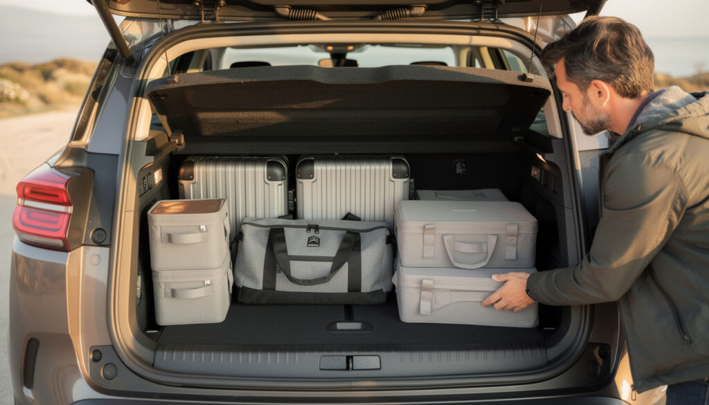découvrez le volume du coffre de la c5 aircross et apprenez à optimiser son espace pour un maximum de praticité au quotidien.