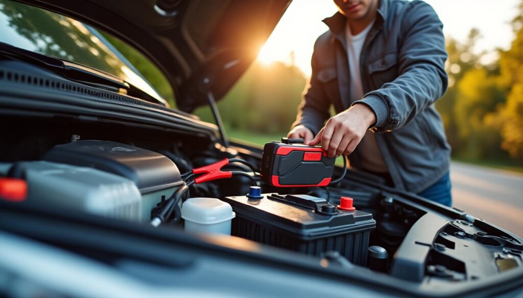 découvrez toutes les solutions pour démarrer votre moteur lorsque la batterie est faible et éviter de rester en panne.