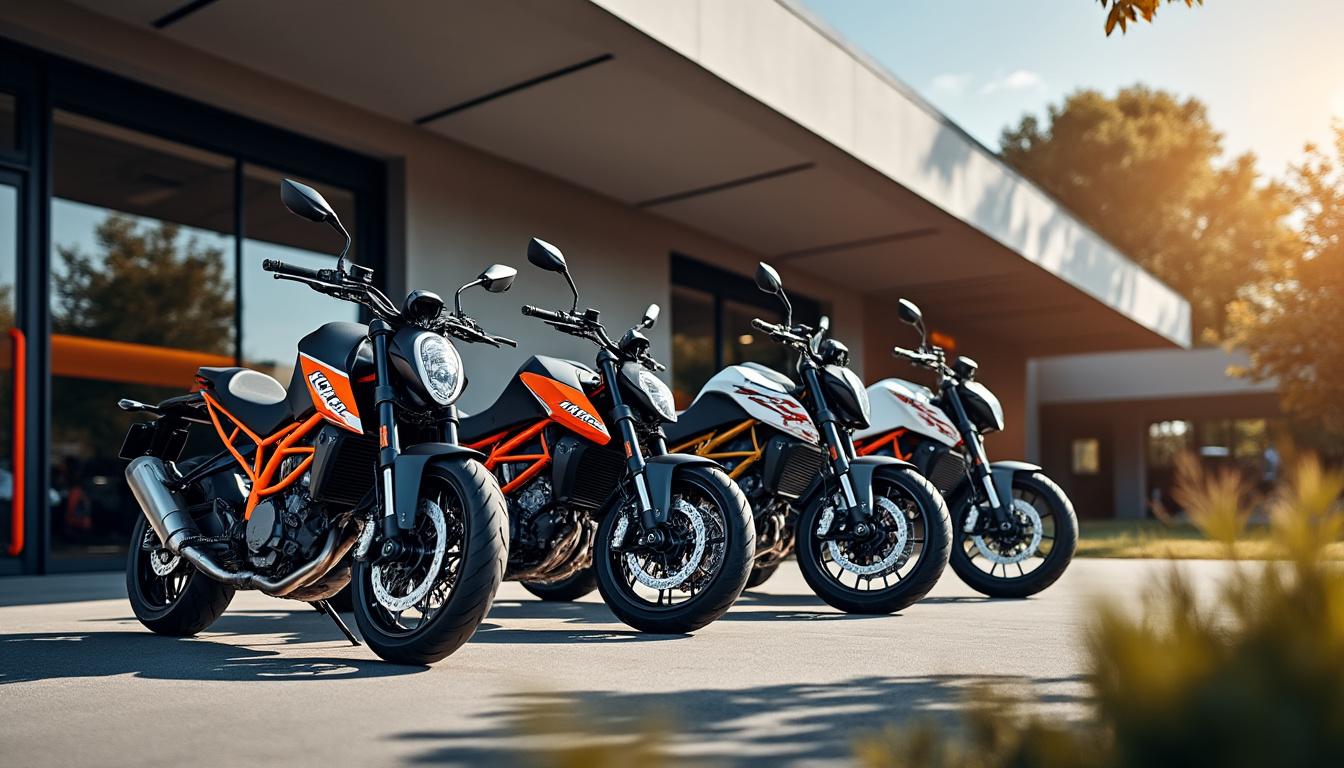 découvrez tout ce qu'il faut savoir sur la ktm duke et ses différentes versions : caractéristiques, performances, et conseils pour bien choisir votre modÚle.