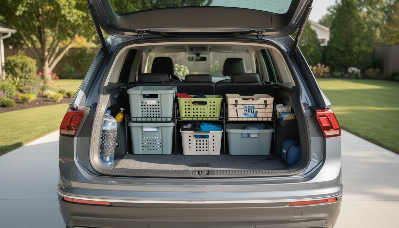 découvrez le volume du coffre du tiguan, ses capacités exactes, et nos astuces pratiques pour maximiser l'espace de rangement lors de vos trajets.