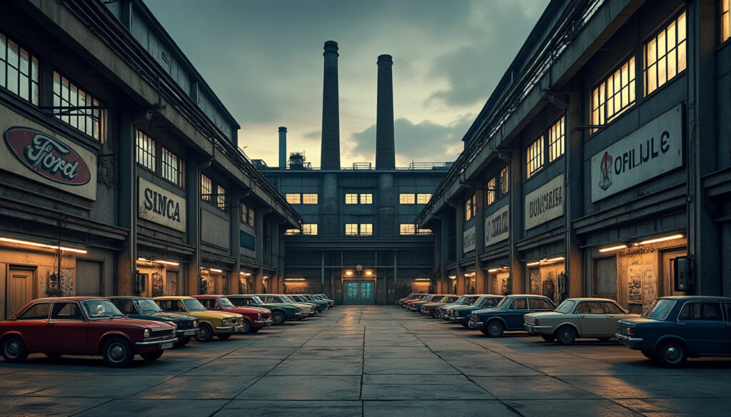 découvrez la fermeture de l'usine emblématique de poissy, qui a marqué l'histoire de l'automobile en fabriquant des modèles pour ford, simca, chrysler, peugeot et opel.