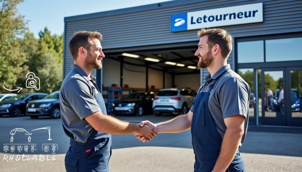 le garage de vimoutiers change de propriétaire : letourneur devient delaunay automobiles, annonçant une nouvelle ère de services et d'expertise automobile dans la région.