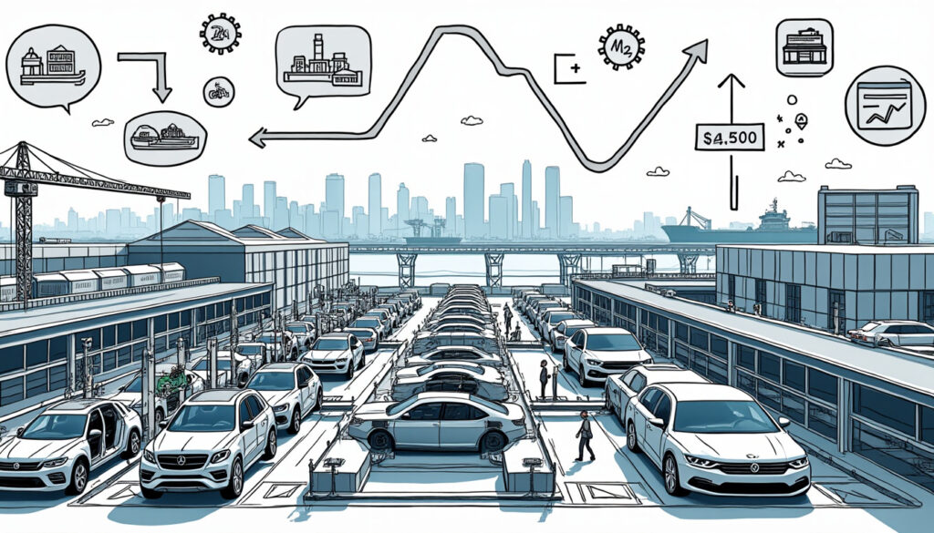 face aux ralentissements, les usines automobiles allemandes innovent en explorant de nouvelles opportunités en chine et dans le secteur de l'armement.