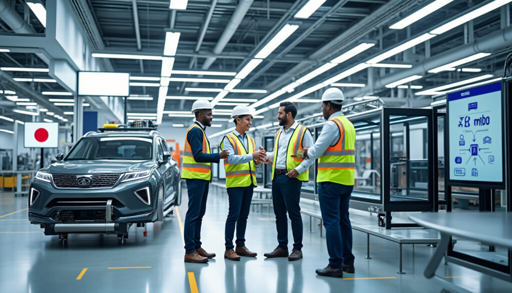 le secteur automobile kényan dynamisé grâce à un financement japonais de 150 millions d'euros, stimulant l'industrialisation et la croissance économique du pays.