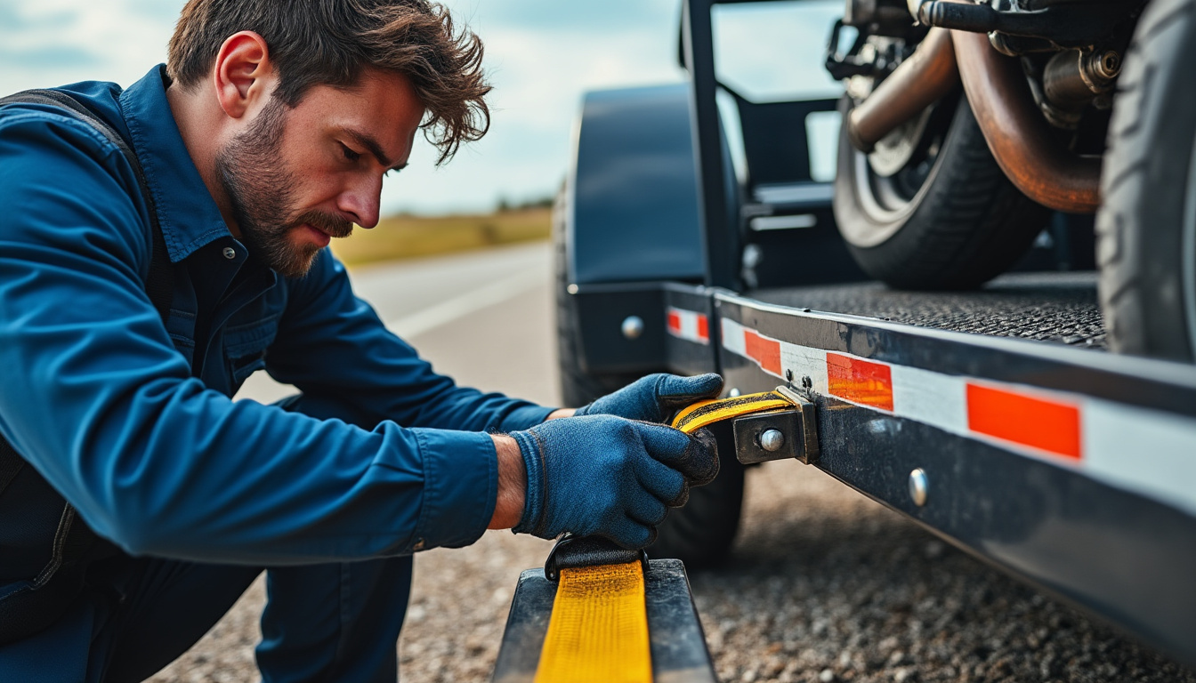 découvrez les meilleures méthodes pour fixer votre moto sur une remorque en toute sécurité et éviter les accidents lors du transport.