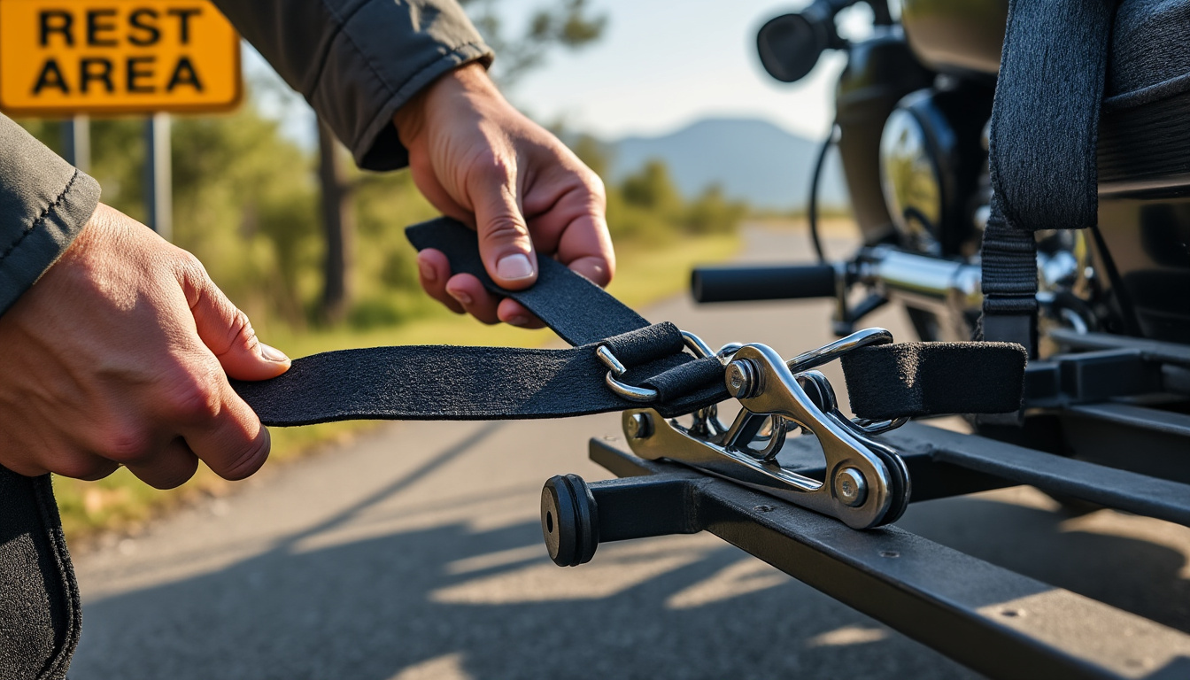 apprenez à installer une fixation moto pour remorque en toute sécurité grùce à notre guide étape par étape, pour rouler sereinement avec votre remorque.