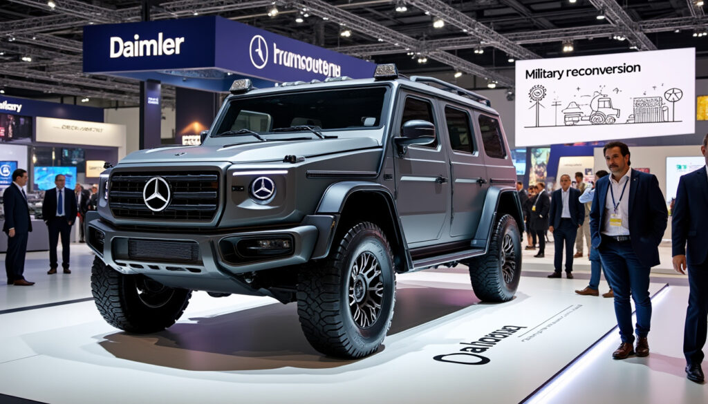 découvrez comment daimler, à eurosatory, transforme son expertise militaire pour ouvrir une nouvelle ère économique grâce à la reconversion industrielle et l'innovation.