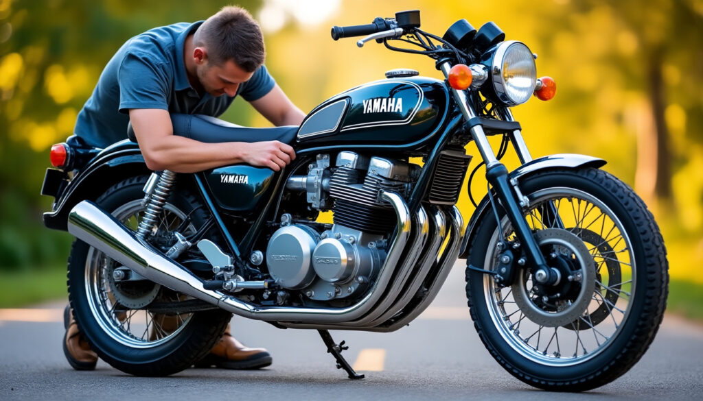 découvrez tout sur la yamaha rd 400 : ses caractéristiques techniques détaillées et nos conseils d'entretien pour optimiser sa performance et sa longévité.