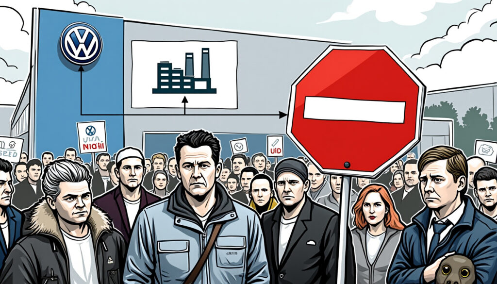 à volkswagen, les syndicats s'opposent fermement à un projet de restructuration sans précédent, soulignant les tensions croissantes dans le secteur automobile.