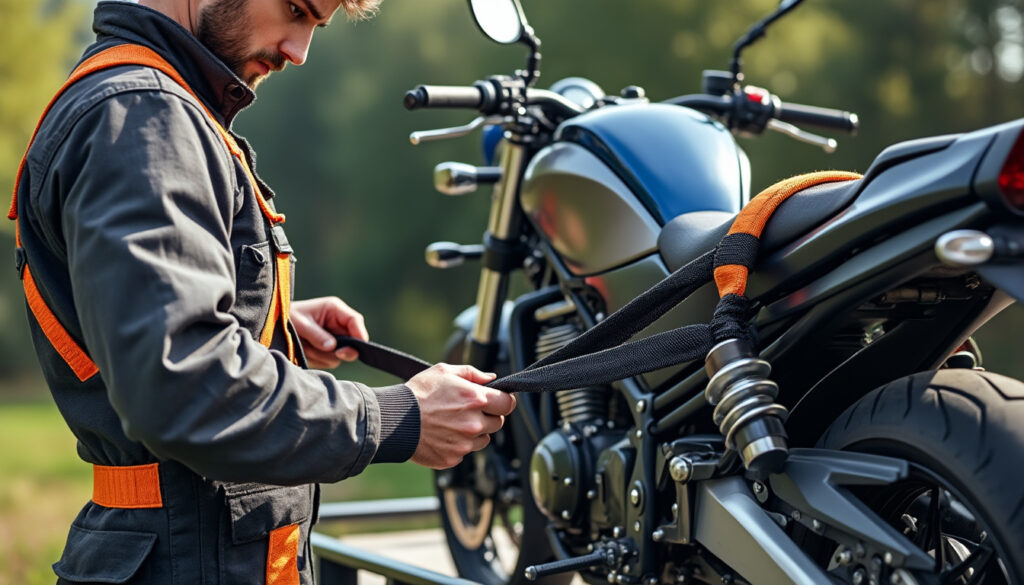 découvrez comment choisir la meilleure sangle de transport pour moto afin d'assurer la sécurité optimale de votre trajet et protéger votre véhicule lors de chaque déplacement.