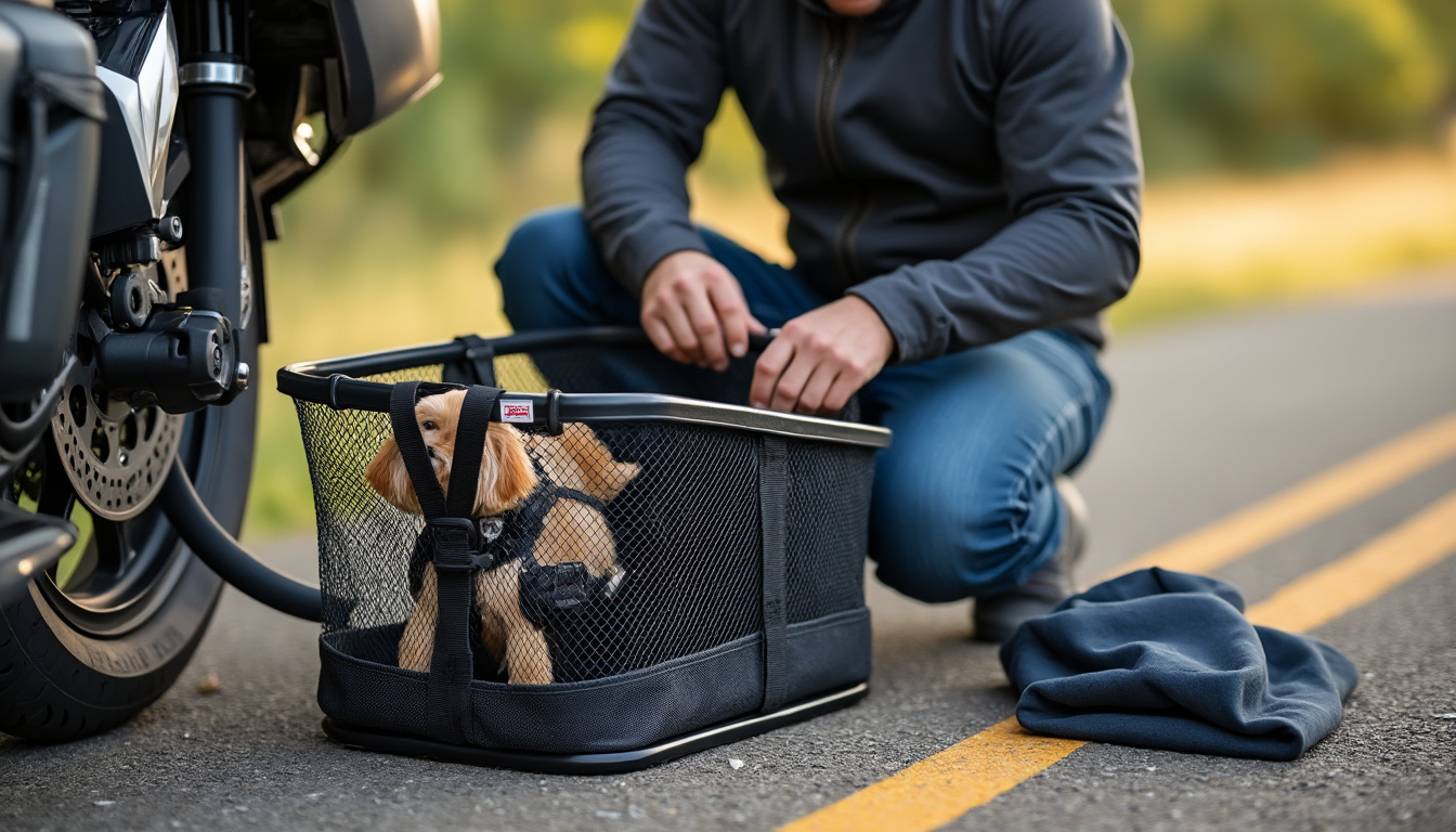 découvrez comment choisir le panier pour chien moto parfait pour des balades en toute sécurité et confort avec votre compagnon à quatre pattes.