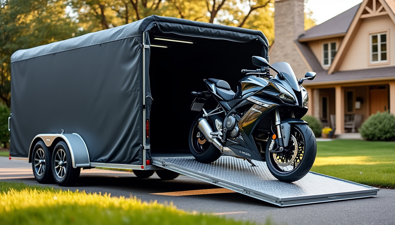 découvrez comment choisir la meilleure remorque moto couverte pour protéger efficacement votre moto lors de vos déplacements. conseils pratiques et critères essentiels pour un transport sûr.