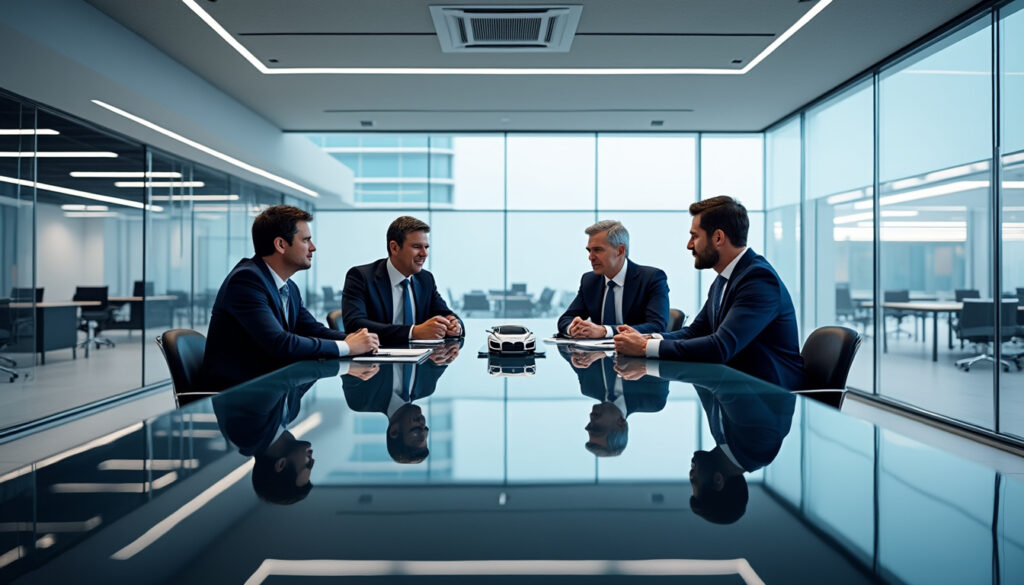 découvrez comment volkswagen, mercedes et bmw réorganisent leurs structures pour s'adapter à la réduction significative de leurs effectifs dans le secteur automobile.
