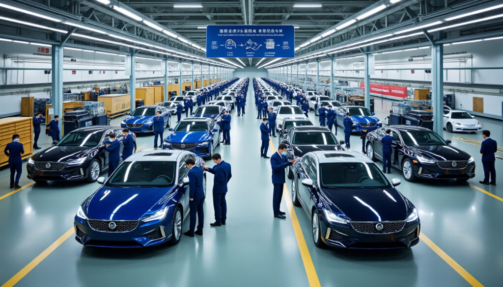 la chine lance la plus grande campagne mondiale de rappel automobile, ciblant des problèmes cruciaux de sécurité pour protéger les conducteurs et améliorer la qualité des véhicules.