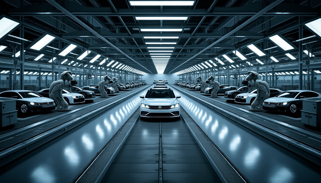 volkswagen confronté à une crise majeure avec 50 000 emplois menacés, dont la moitié en allemagne, face aux défis économiques et industriels actuels.