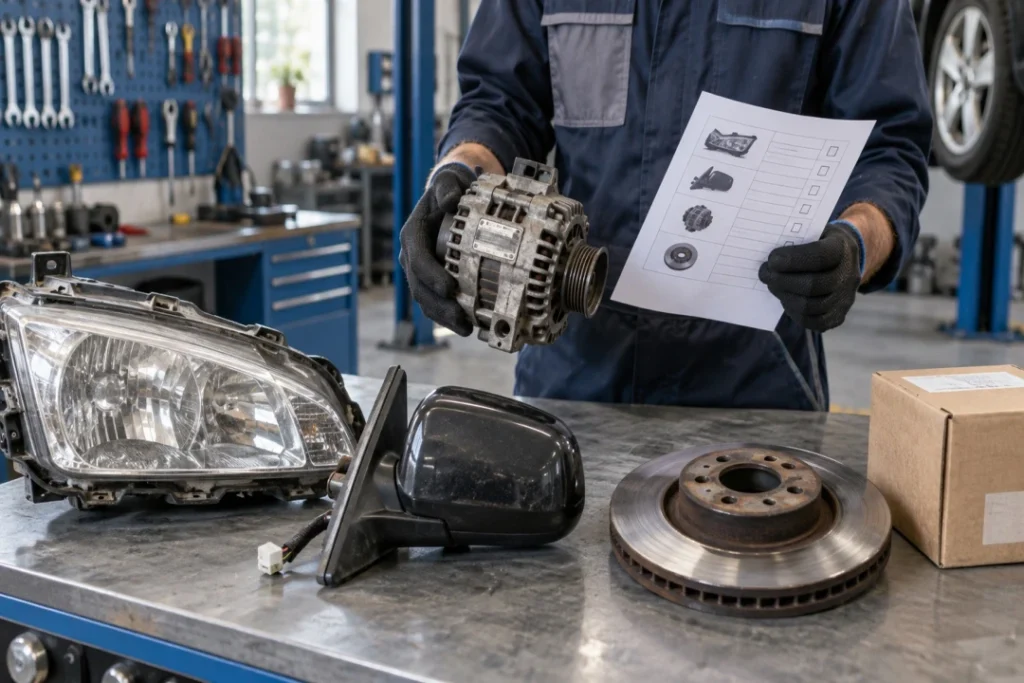 Pièce auto d’occasion : comment choisir la bonne référence sans se tromper