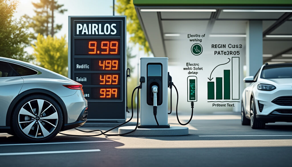 découvrez comment le coût mensuel de l'essence a triplé par rapport à la recharge électrique, impactant le budget des automobilistes et favorisant la transition vers les véhicules électriques.