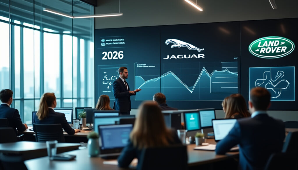 jaguar land rover annonce un plan de départ volontaire après une année 2025-2026 marquée par des difficultés, visant à adapter ses effectifs et préparer l'avenir.